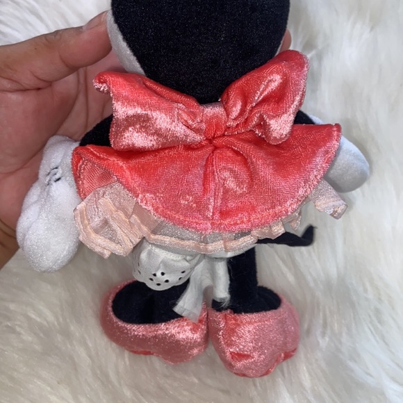 Disney 100 years of Magic Minnie Mouse Pink Hat and Dress Plush - Picture 10 of 17